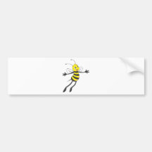 Kundenspezifische Hemden: Fliegen-Bienen-Hemden Auto Sticker