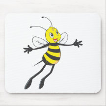 Kundenspezifische Hemden: Fliegen-Bienen-Hemden Mousepad