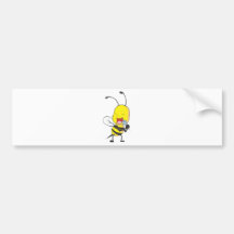 Kundenspezifische Hemden: Gesang-Bienen-Hemden Autosticker