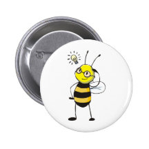 Kundenspezifische Hemden: Ideen-Bienen-Hemden Anstecknadelbutton
