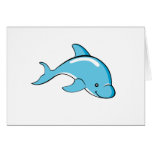 Kundenspezifische Karte des Delphins Farb
