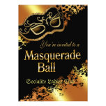 Kundenspezifische metallische GoldKostümball-Einla