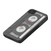 Kundenspezifische Mixtape iPhone 4G Abdeckung iPhone 4 Case-Mate Hüllen