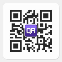 Kundenspezifische QR Code-Aufkleber