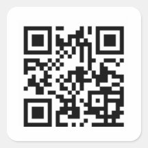 Kundenspezifische QR Code-Aufkleber