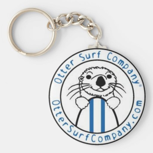 Kundenspezifische Schlüsselkette Otter Surf Compan Schlüsselanhänger