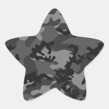 Kundenspezifische schwarze Camouflage-Aufkleber