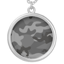 Kundenspezifische schwarze Camouflage-Halskette