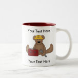 Kundenspezifischer Bärn-Bau-Becher - kundengerecht Tee Tasse