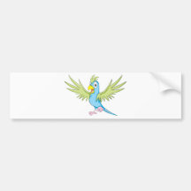 Kundenspezifischer Fliegen-Papagei Autosticker