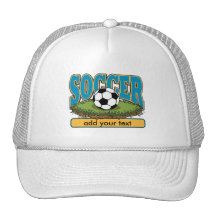 Kundenspezifischer Fußball addiert Text Retro Cap