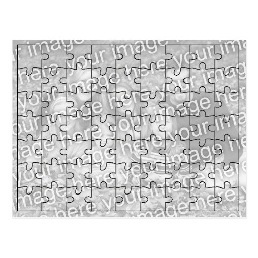 Kundenspezifisches Foto-"Spott-" Puzzlespiel Postc Postkarten