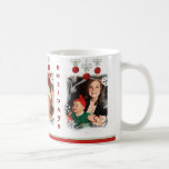 Kundenspezifisches Foto-Weihnachten verziert Kaffe