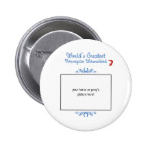 Kundenspezifisches Foto! Weltbester Norweger Warmb Button
