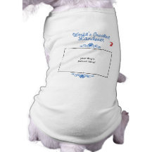 Kundenspezifisches Foto! Weltbestes Landseer Hunde T Shirt
