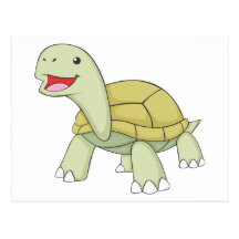 Kundenspezifisches grünes Schildkröten-Schildkröte Postkarten