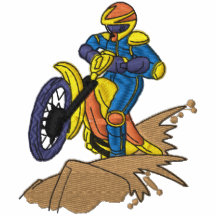 Kundenspezifisches Motorrad gesticktes Hemd