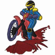 Kundenspezifisches Motorrad gesticktes Hemd Besticktes Polo
