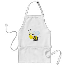 Kundenspezifisches niedliches glückliches Bienen-C Schürzen