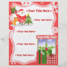 Kundenspezifisches Weihnachtsszenen-Geschäft oder  Flyerdruck