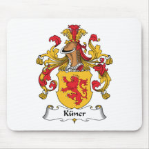 Kuner Familienwappen Mauspad