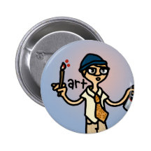 Kunst auf mir anstecknadelbuttons