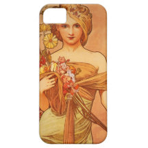 Kunst-Deko Alphonse Mucha iPhone 5 Cover