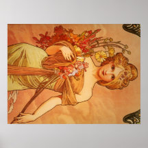 Kunst-Deko Alphonse Mucha Plakatdruck
