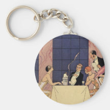 Kunst-Deko-feine speisende Schlüsselkette Schlüsselbänder