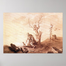 Kunst Friedrich Casper Plakat