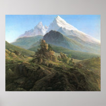 Kunst Friedrich Casper Plakatdrucke