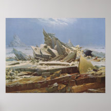 Kunst Friedrich Casper Plakate
