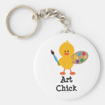Kunst-Küken Keychain Schlüsselbänder
