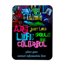 Kunst-Marketings-Magnet