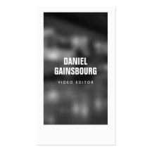KUNST-NOIR FOTO Designer-Visitenkarte