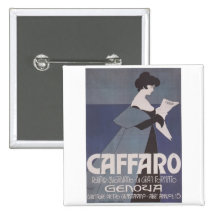 Kunst Nouveau ~ Caffaro Zeitung Button