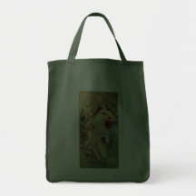 Kunst Nouveau ~ Herbst durch Alphonse Mucha Tragetaschen
