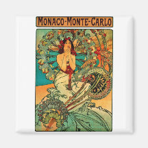 Kunst Nouveau Monacos Monte Carlo Magnete