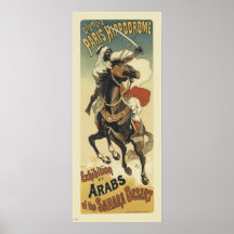 Kunst Nouveau Plakate - Araber