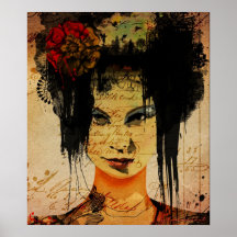 Kunst-Plakat des Modegeck-1