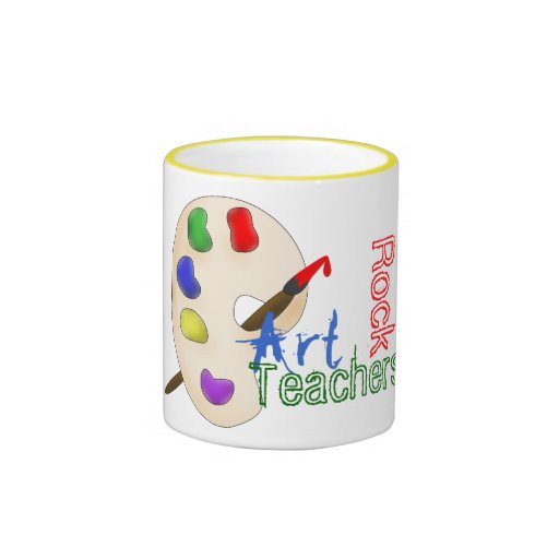 Kunstlehrer-Felsen-Becher Kaffee Tassen