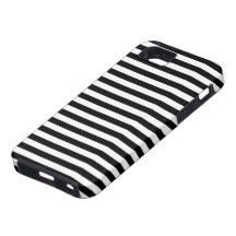 Künstlerische abstrakte Retro Streifen-Linien weiß Hülle Fürs iPhone 5