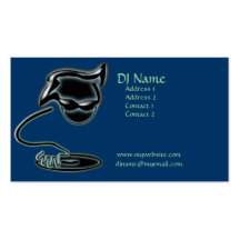 Künstlerische DJ-Visitenkarte