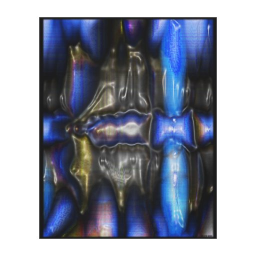 KÜNSTLICHE INTELLIGENZ   (666)   24 x 30 Gespannter Galeriedruck