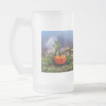 Kürbis-Elf-mattierter Becher Kaffee Tassen