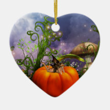 Kürbis-Elf-Verzierung Ornament