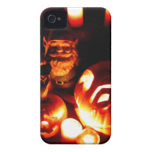Kürbis-FleckenGnome III iPhone 4 Cover