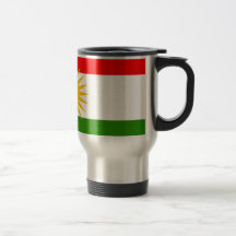 Kurdistan-Flagge Haferl