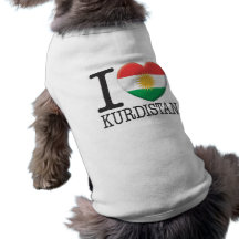 Kurdistan Hundetshirts