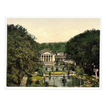 Kurhaus und Umgebungen, Wiesbaden, Hessen-Nassau, Postkarten